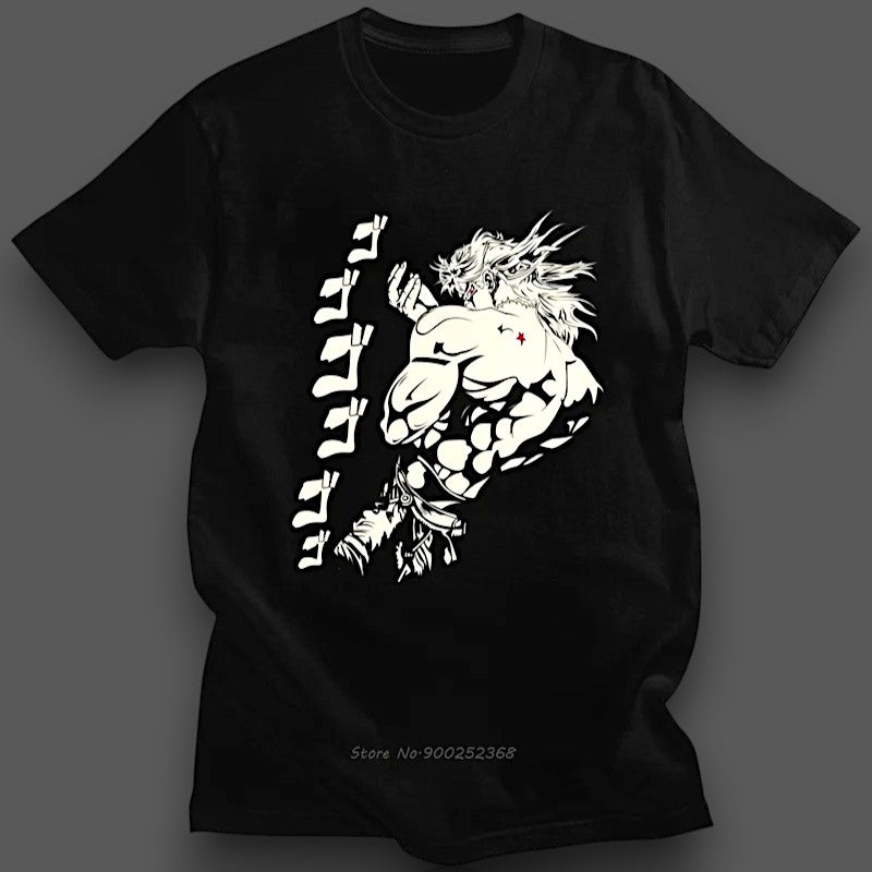 T-shirt mixte Dio Brando qui menace - Jojo Bizarre Adventure