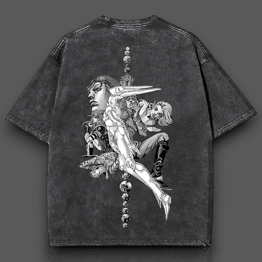 T-shirt mixte JoJo- Steel Ball Run